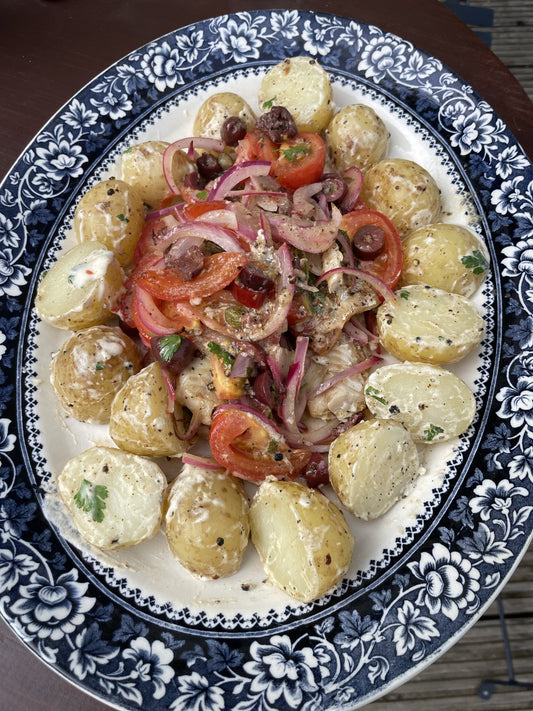Jersey Royals and Dulse Salad