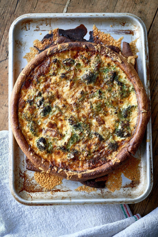 Dairy-free Seaweed & Vegetable Quiche