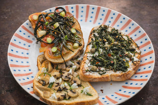 Seaweed on Toast, Three ways.